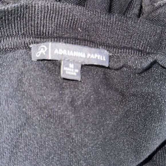 Adrianna Papell Black Blouse - Picture 6 of 8